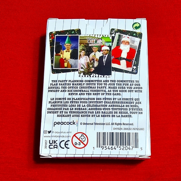 NEW The Office Christmas Playing Cards - Picture 2 of 2